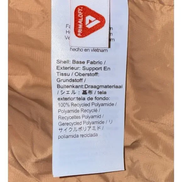 J.Crew Womens Villa Puffer Coat W/ Primaloft In Sand Castle Size XS BV700 - Picture 11 of 13